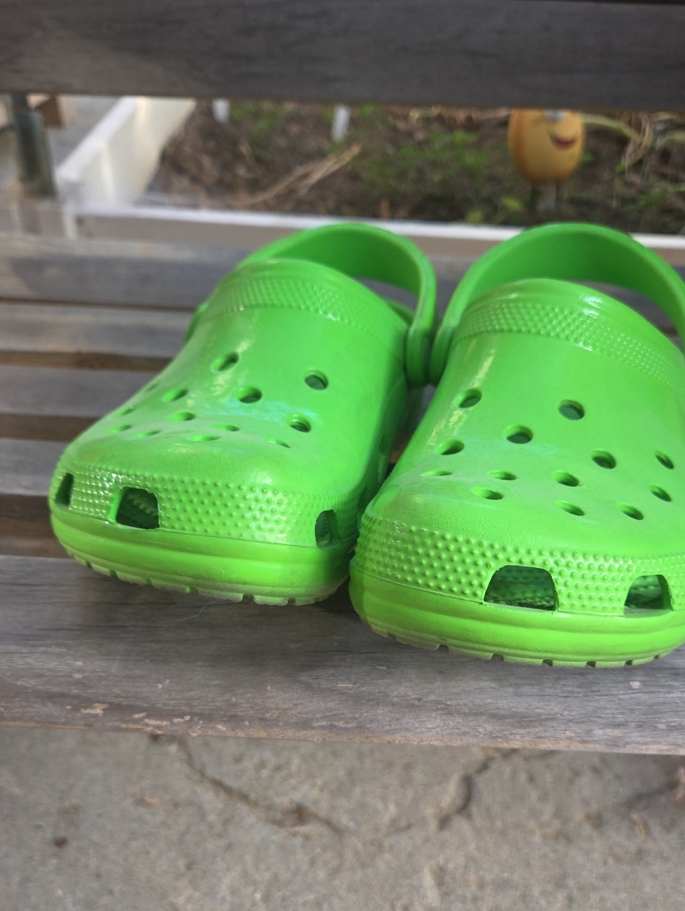 Slime Green Kids Crocs